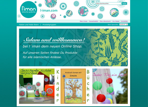 Screenshot Webseite L-Iman