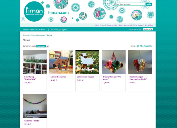 Screenshot Webseite L-Iman
